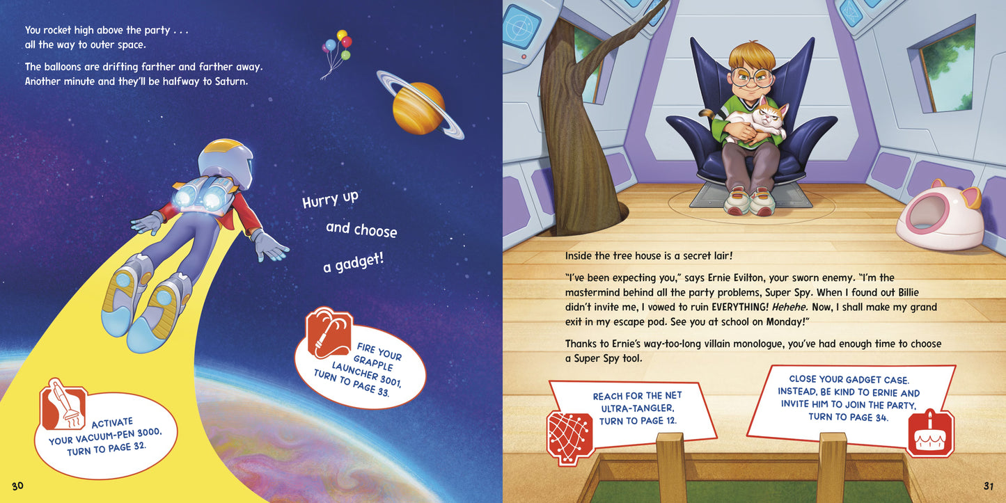Which Way Adventures: Super Spy and the Poodle Party Problem